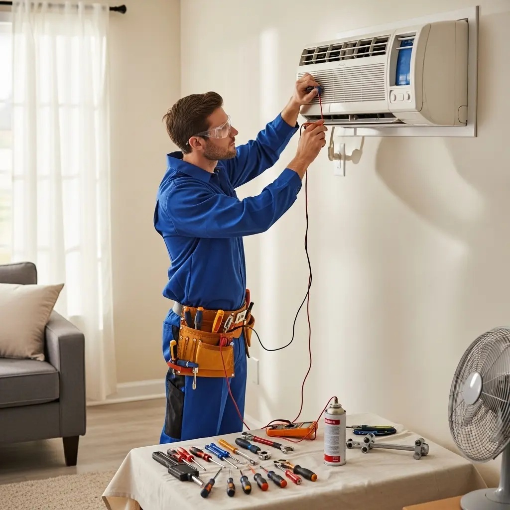Manisa Philips Philips klima gaz dolumu ve bakım – Enerji verimliliği artırıldı. - Teknik servis örneği